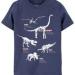 Remera MC Azul Dinosaurios - 2 Años