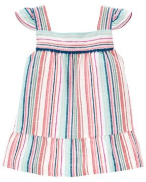 Vestido a Rayas - 18 Meses