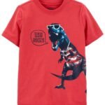 Remera MC Rojo Dino - 2 Años
