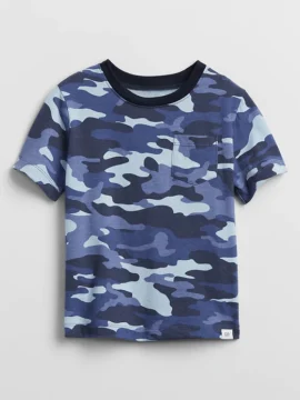 Remera MC Camouflado con Bolsillo – 2 Años