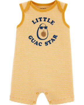 Romper Amarillo- 3 Meses