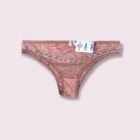 calca con encaje rosa seco