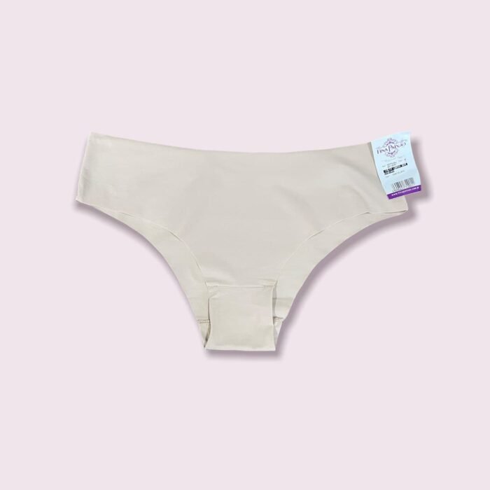 calca sin costura beige