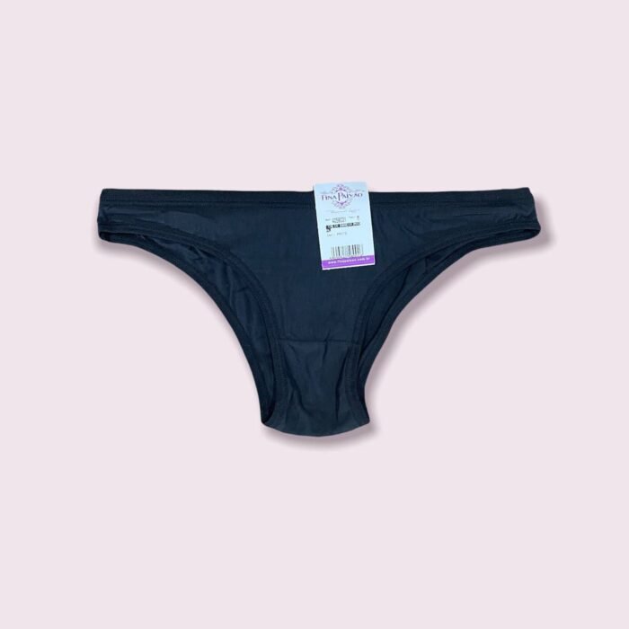 tanga en modal negro