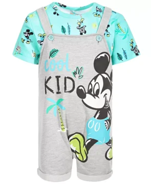 Jardinera Mickey Gris - 12 Meses