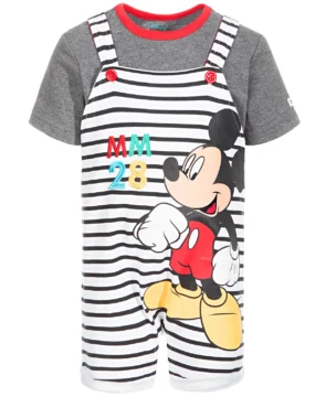 Jardinera Mickey - 6/9 Meses