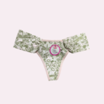 Colaless Lateral Larga Estampado Rosa - M
