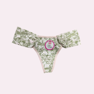 Colaless Lateral Larga Estampado Rosa - M