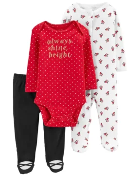 Set 3 Piezas Pijama - 3 Meses