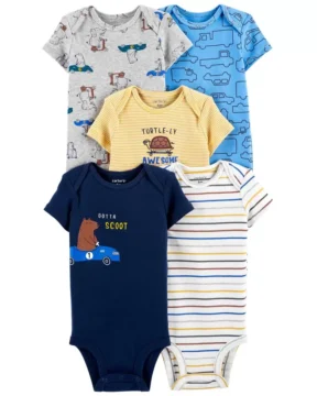 Pack 5 Bodys Bear - 9 Meses