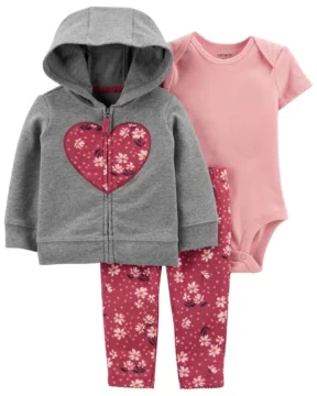 Set 3 Piezas Floral - 12 Meses