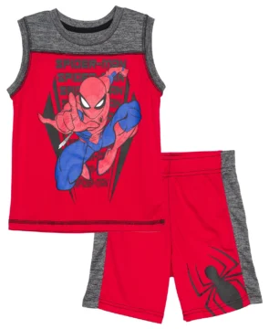 Set Remera MC y Short SpiderMan - 2 Años