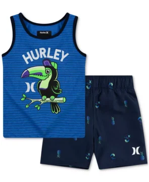 Set 2 Piezas Hurley- 12 Meses