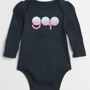 Body Azul ML GAP Girls - 0/3 Meses
