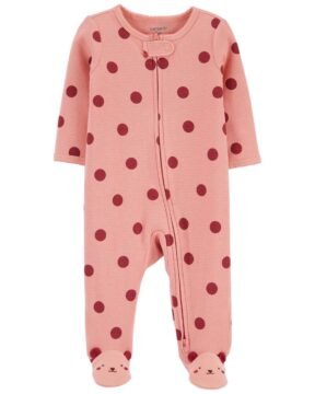 Osito Polka Dot 2-Way Zip Thermal Sleep & Play - Recién Nacido
