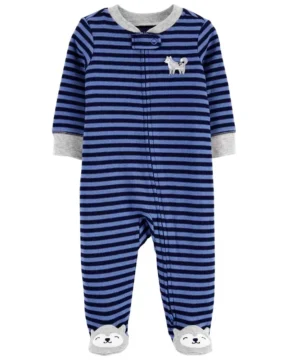 Osito Wolf 2-Way Zip Thermal Sleep & Play - Recién Nacido