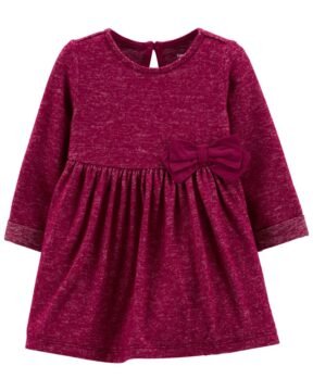Vestido ML Bordo - 18 Meses