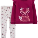 Set 2 Piezas Bordo Fox - 6 Meses