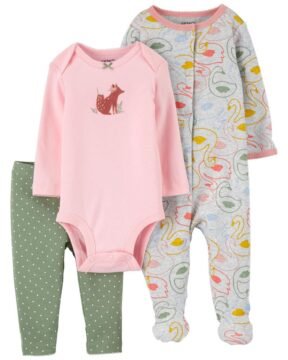 Set 3 Piezas Fox - Recién Nacido