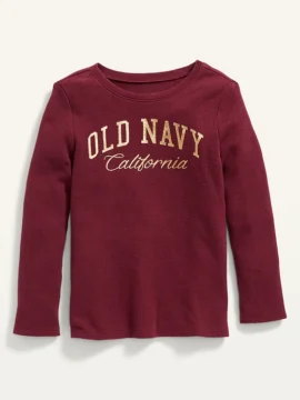 Remera ML Bordo Old Navy - 2 Años