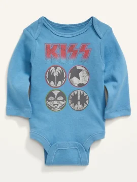 Body ML Blue Kiss Old Navy Boy - 0/3 Meses