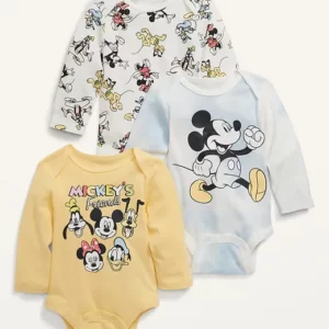 Pack 3 Bodys Mickey´s Friends - 3/6 Meses