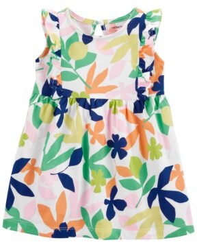 Vestido Floral - 18 Meses