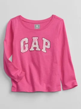 Remera ML Pink GAP - 0/3 Meses