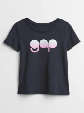 Remera MC Blue GAP - 0/3 Meses