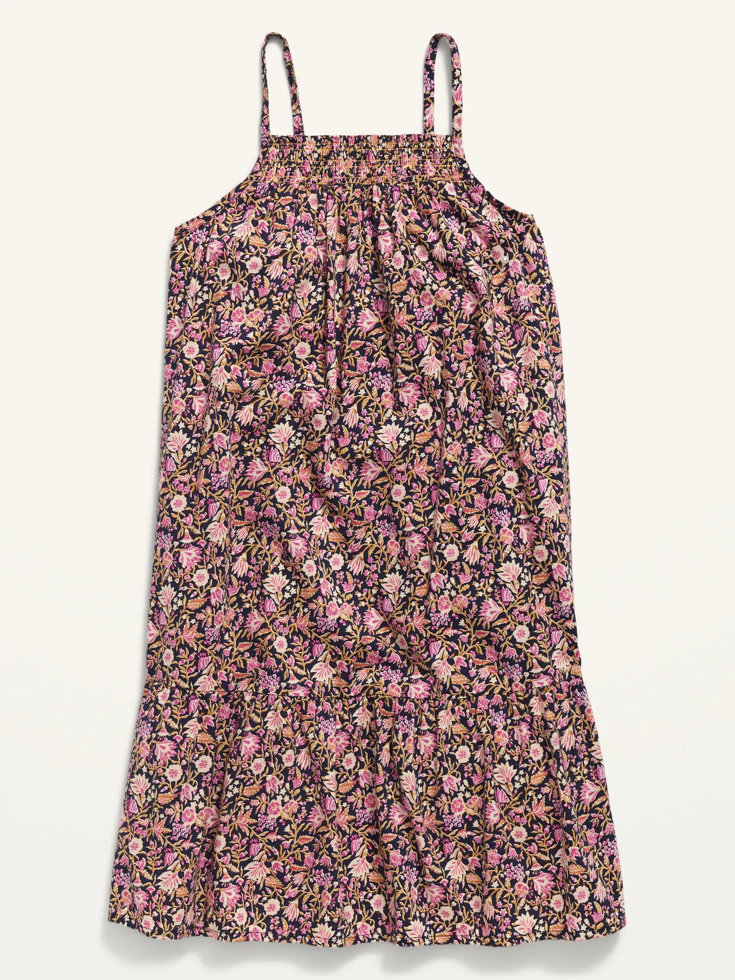 Vestido Navy Floral Old Navy - 10/12 Años