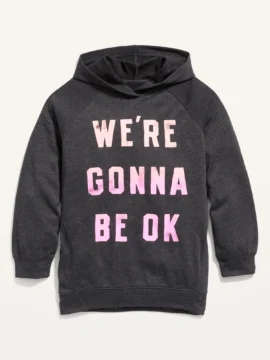 Pullover Hoodie Black - 8 Años