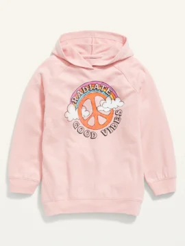 Pullover Hoodie Pink - 14/16 Años