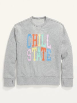 Pullover Hoodie Grey Old Navy - 14/16 Años