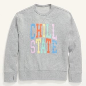 Pullover Hoodie Grey Old Navy - 14/16 Años