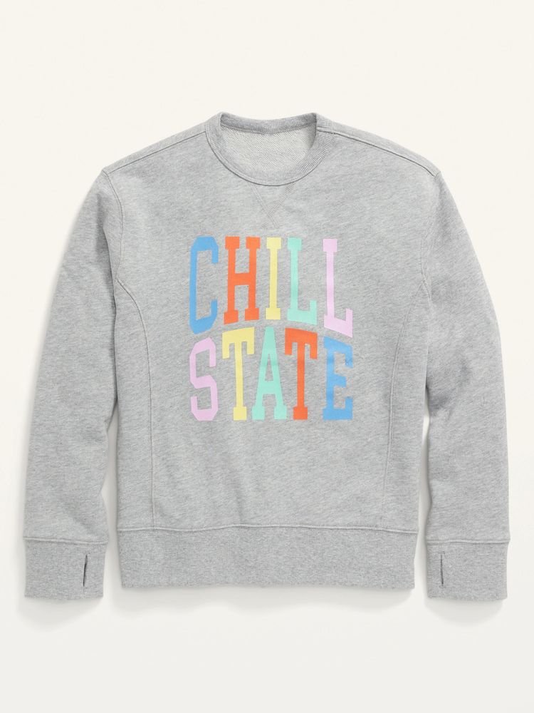 Pullover Hoodie Grey Old Navy - 14/16 Años