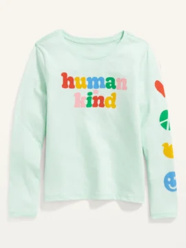 Remera ML Verde Agua Old Navy - 14/16 Años