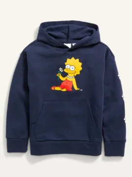 Hoodie Blue Simpsons Old Navy - 6/7 Años