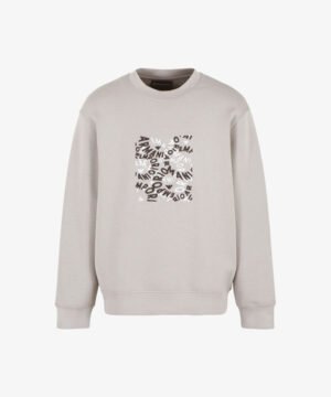 Buy Men Full Sleeve Printed Sweatshirt -Gray