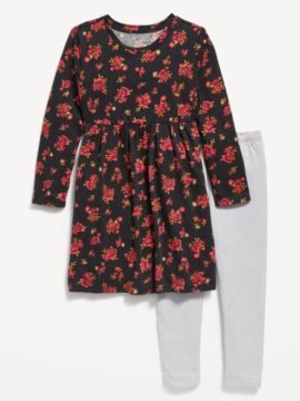 Set Vestido + Calza Old Navy - 18/24 Meses
