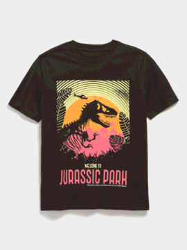Remera MC Jurassic Old Navy - 14/16 Años