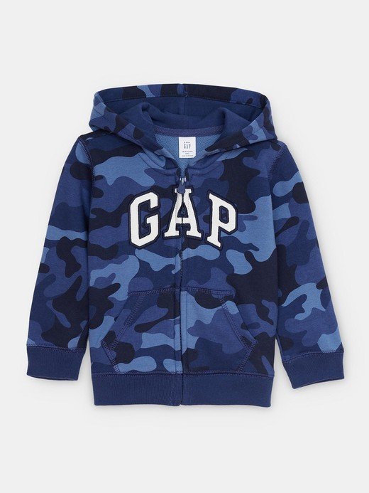 Hoodie Blue Camo GAP - 3 Años