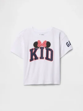 Remera MC White Disney GAP - 4 Años